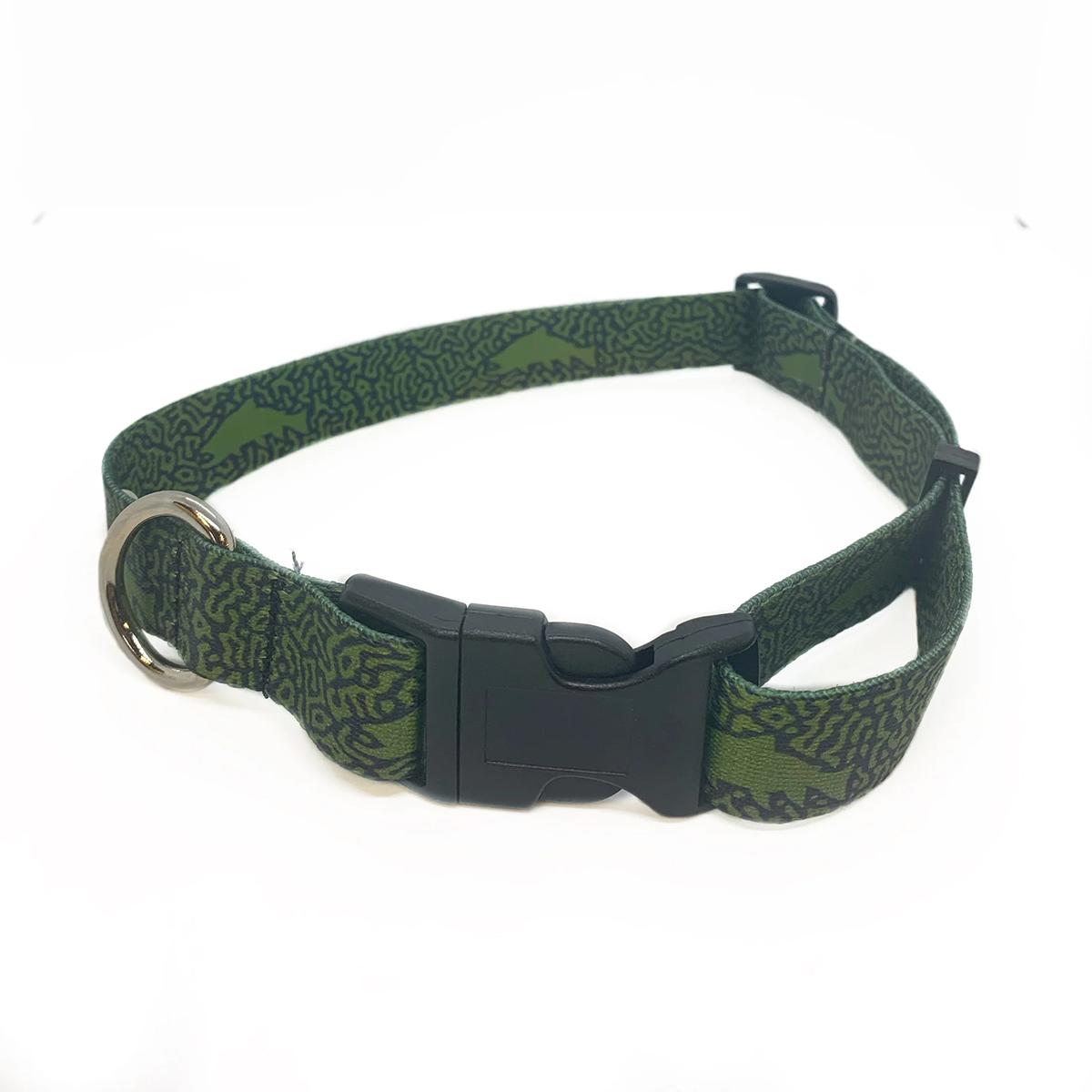 RepYourWater Dog Collar in Backcountry Brookie